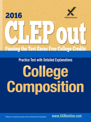 cover image of CLEP College Composition